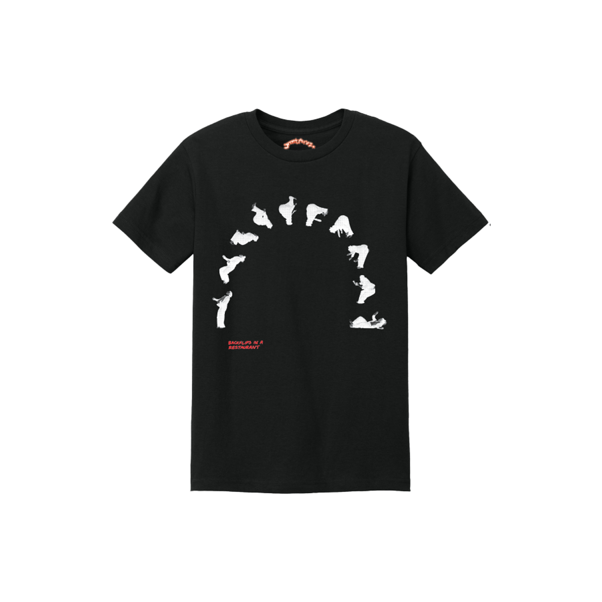 BACKFLIPS TOUR CITIES T-SHIRT - Black