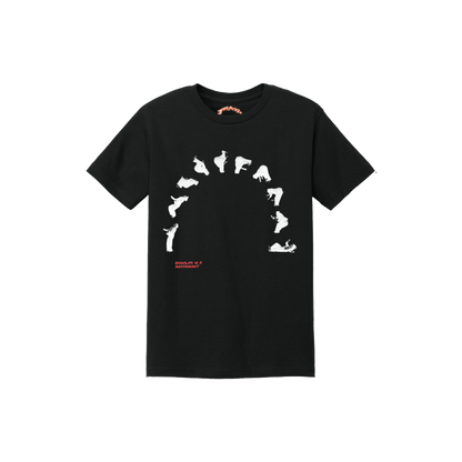 BACKFLIPS TOUR CITIES T-SHIRT - Black