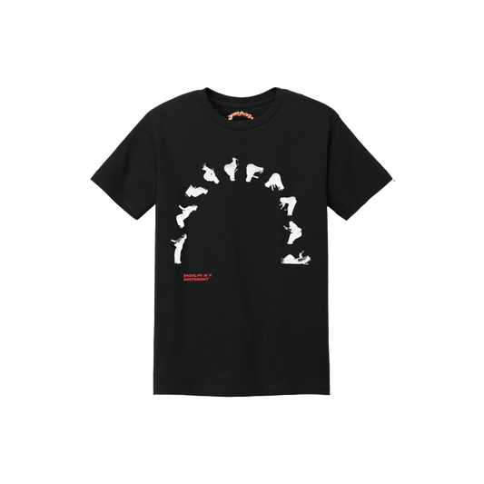 BACKFLIPS TOUR CITIES T-SHIRT - Black