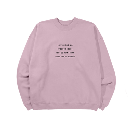 The Maybe Man Crewneck - Pink