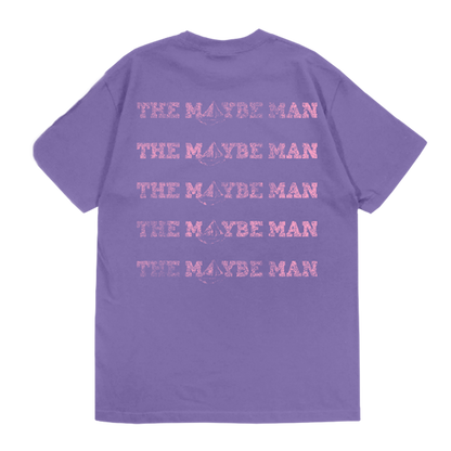 The Maybe Man Tee - Purple
