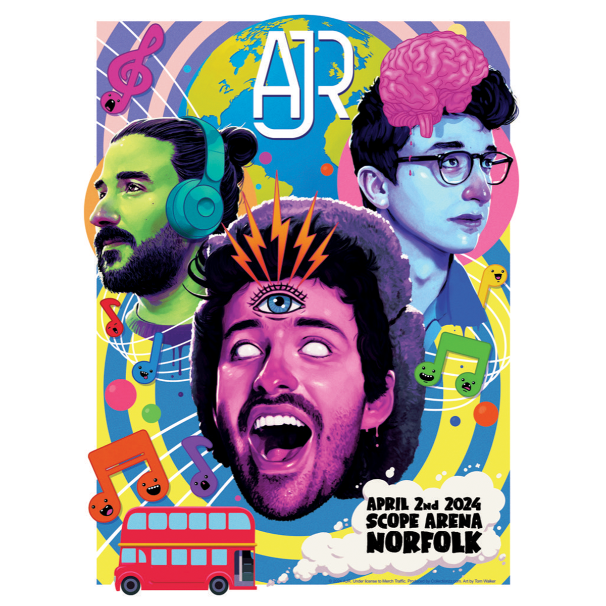 Norfolk April 2nd 2024 Tour Poster - Limited Edition