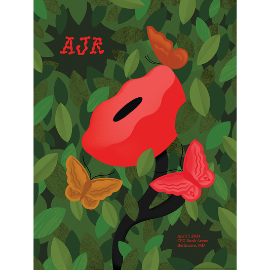 Baltimore April 7 2024 Tour Poster - Limited Edition