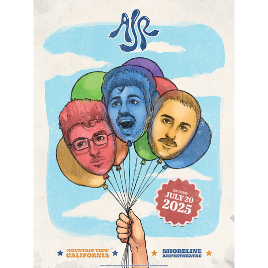 Mountain View July 20 2025 Tour Poster - Limited Edition