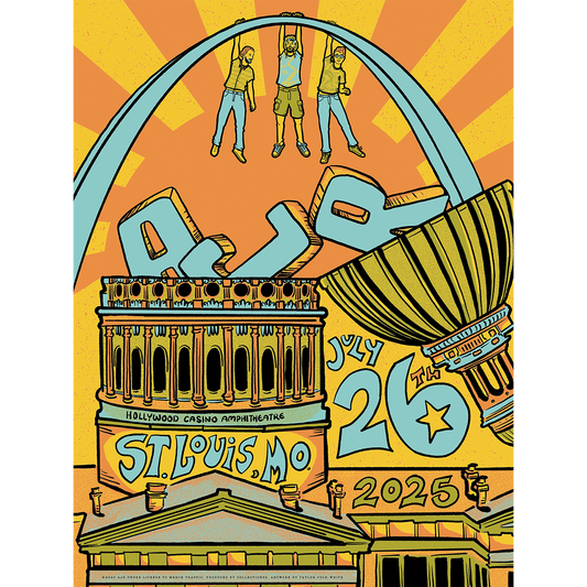 St. Louis July 26 2025 Tour Poster - Limited Edition