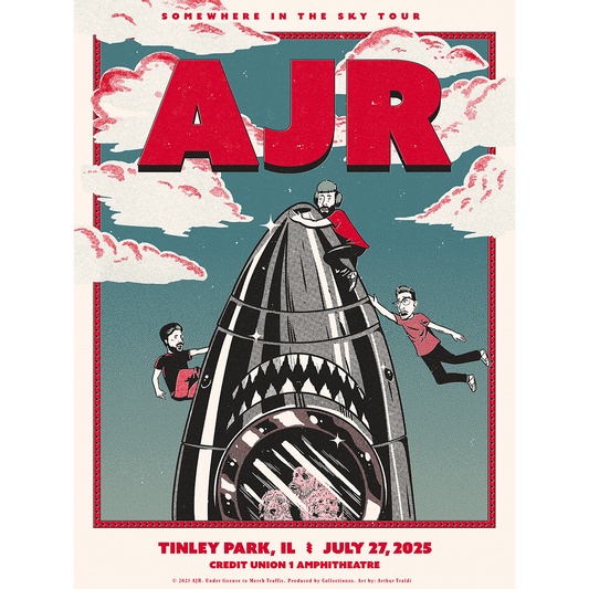 Tinley Park July 27 2025 Tour Poster - Limited Edition