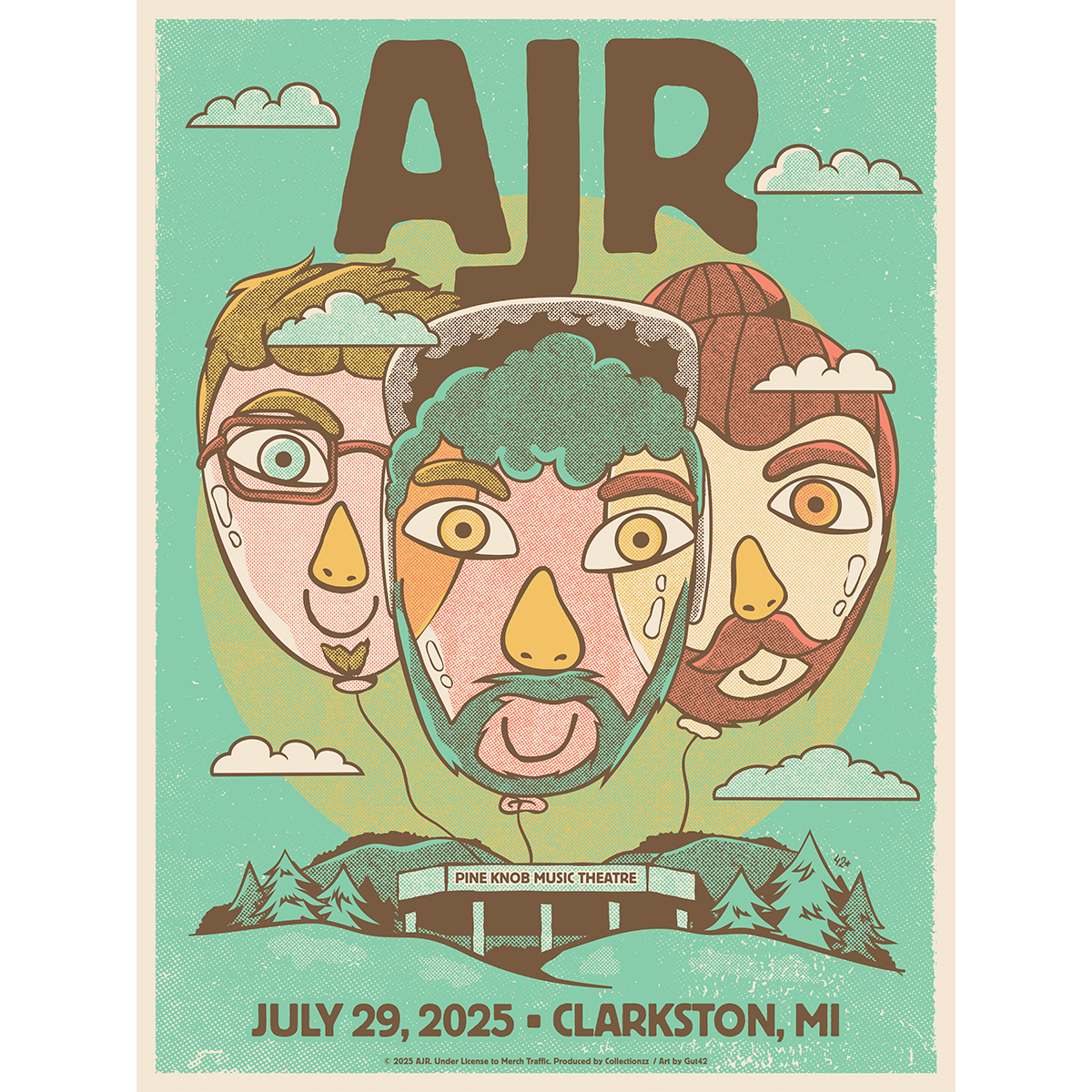 Clarkston July 29 2025 Tour Poster - Limited Edition