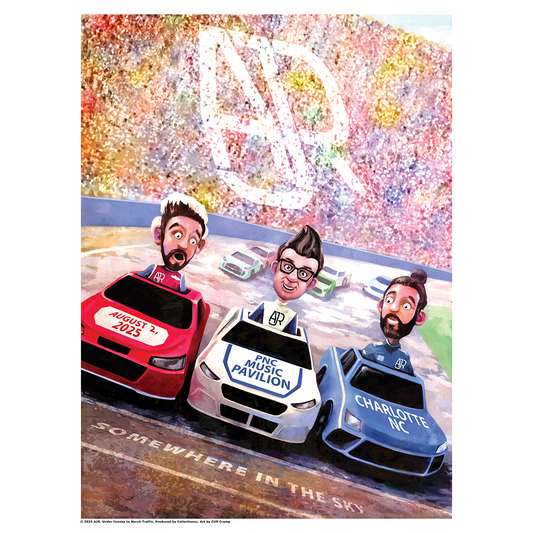 Charlotte August 2 2025 Tour Poster - Limited Edition