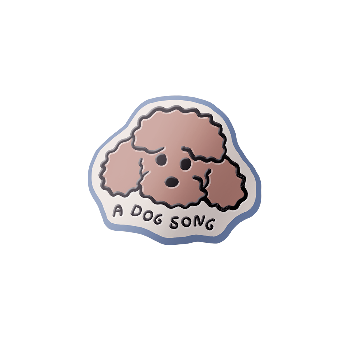 Dog Song Charm Cap For Clogs