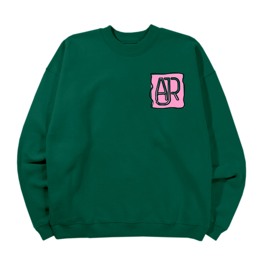 AJR Logo Crewneck - Green