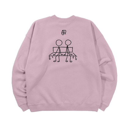 The Maybe Man Crewneck - Pink