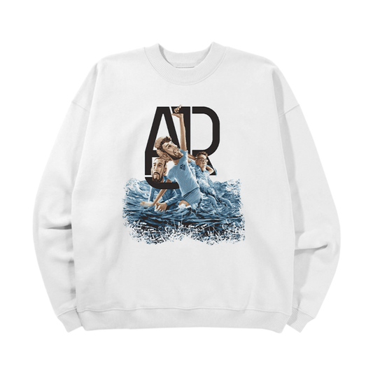 The Maybe Man Crewneck - White