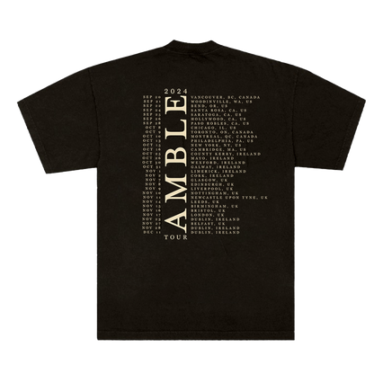 Amble 2024 Tour Tee - Black