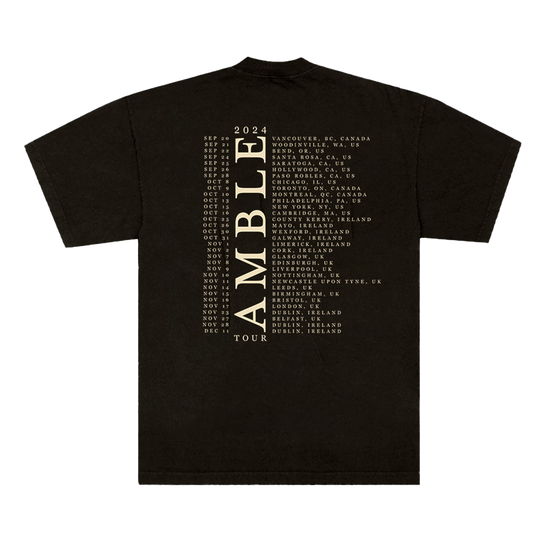 Amble 2024 Tour Tee - Black