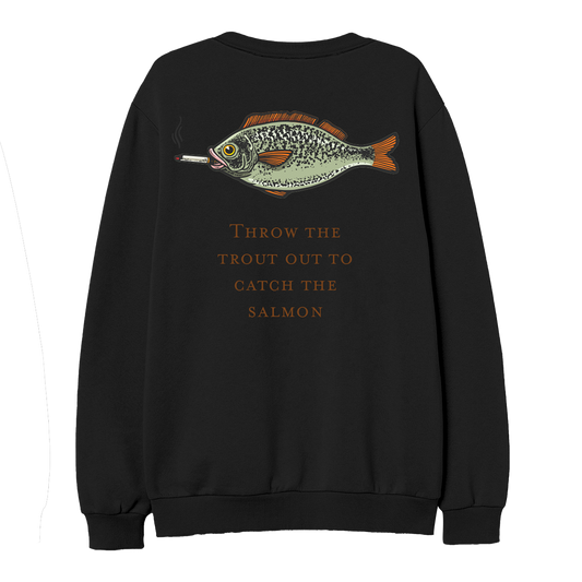 Smoking Fish Crewneck