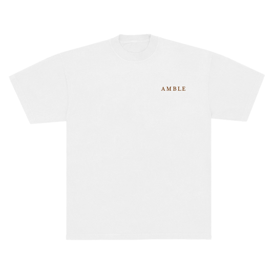 Amble 2025 Tour Celtic Tee – White