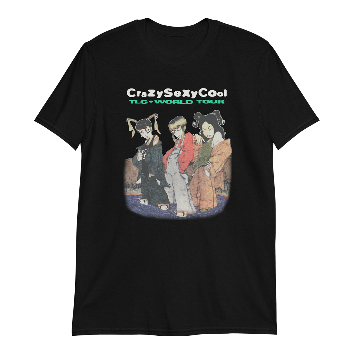 CrazySexyCool Anime Black Tee