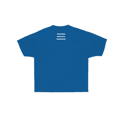 BLUE BACKFLIPS TEE