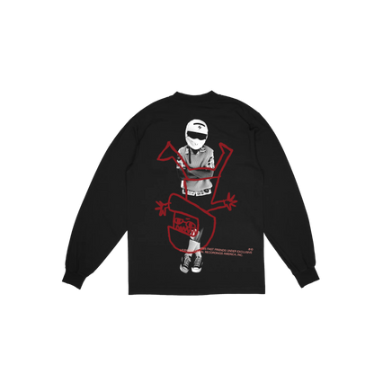 BLACK BACKFLIPS LONGSLEEVE TEE