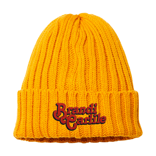 Logo Yellow Beanie