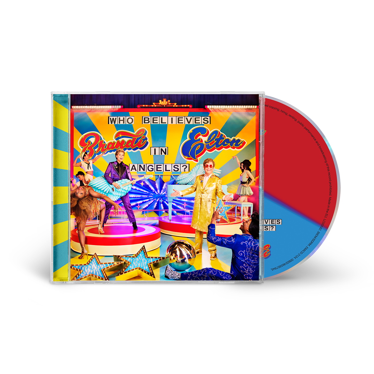 Who Believes In Angels? Limited Edition Tri-Color CD + Signed Art Card