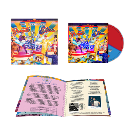 Who Believes In Angels? Limited Edition Tri-Color CD + Signed Art Card