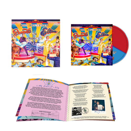 Who Believes In Angels? Limited Edition Tri-Color CD + Signed Art Card