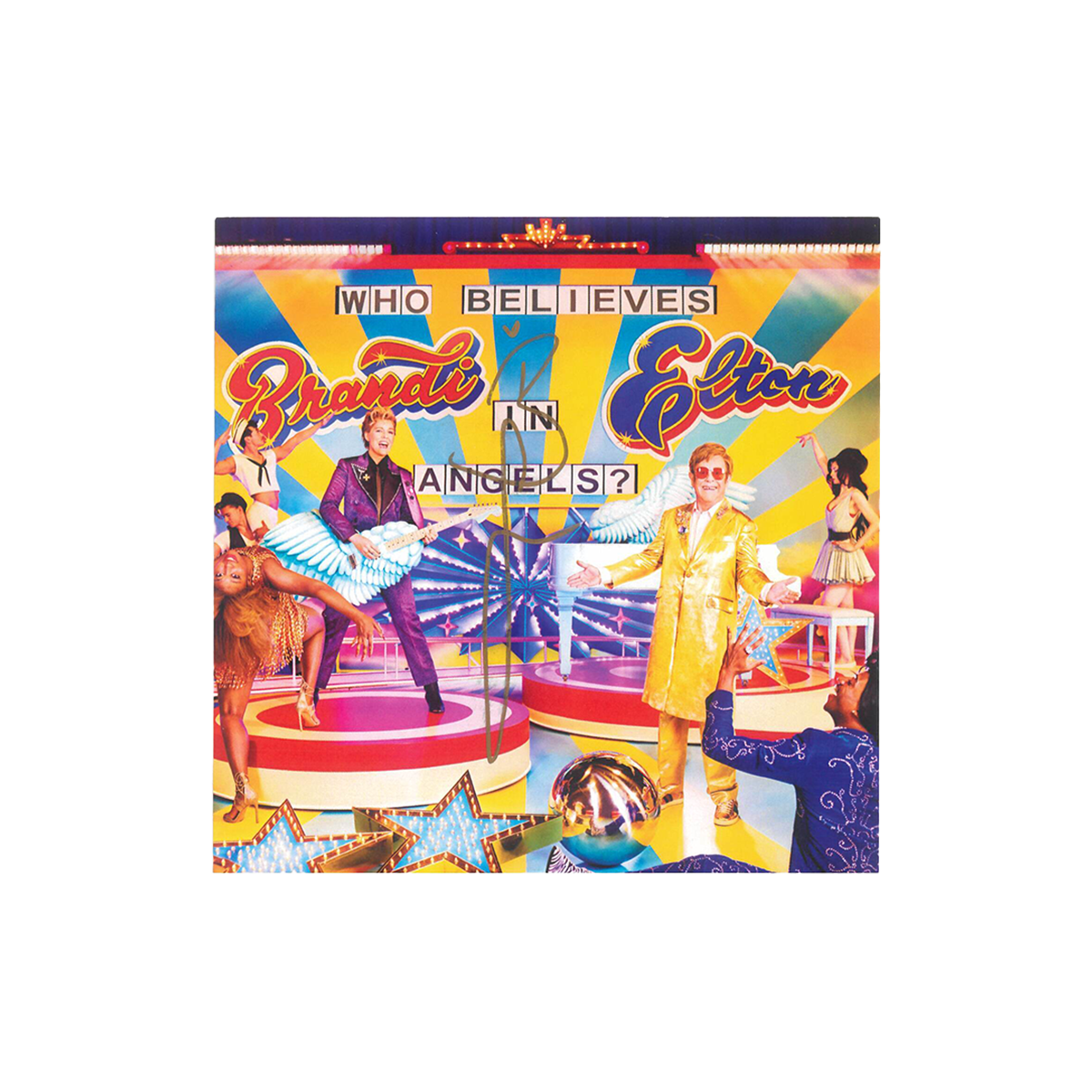 Who Believes In Angels? Limited Edition Tri-Color CD + Signed Art Card