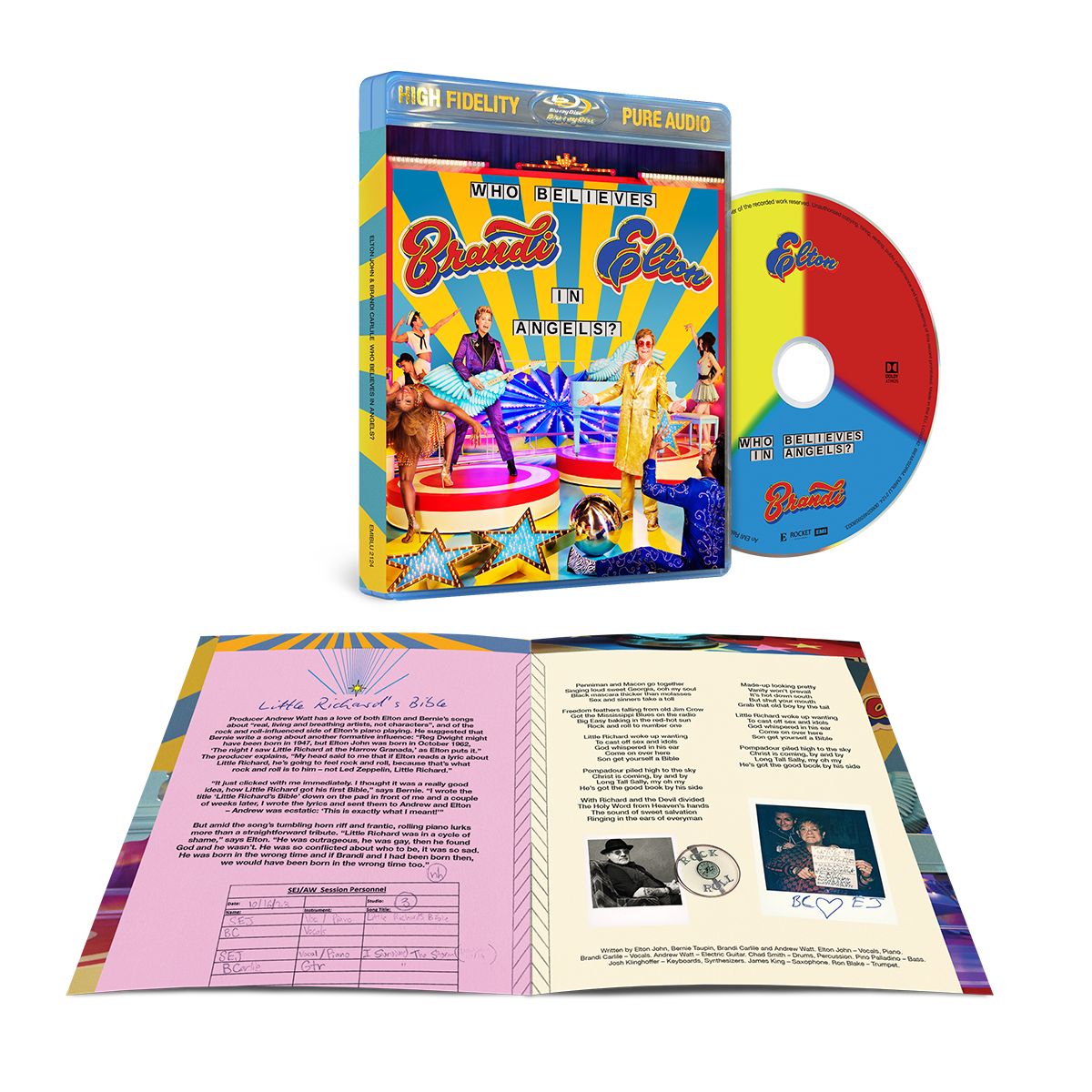 Who Believes In Angels? Limited Edition Exclusive Atmos Blu-Ray Disc