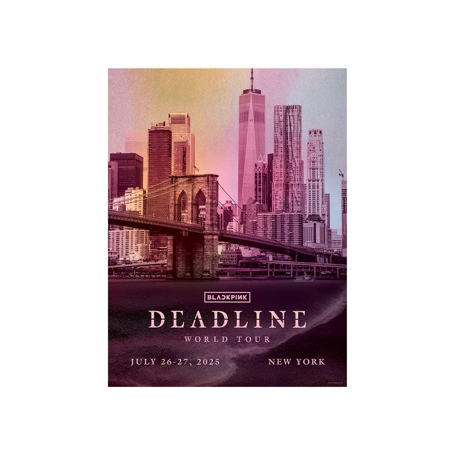 BLACKPINK Exclusive Poster_NYC