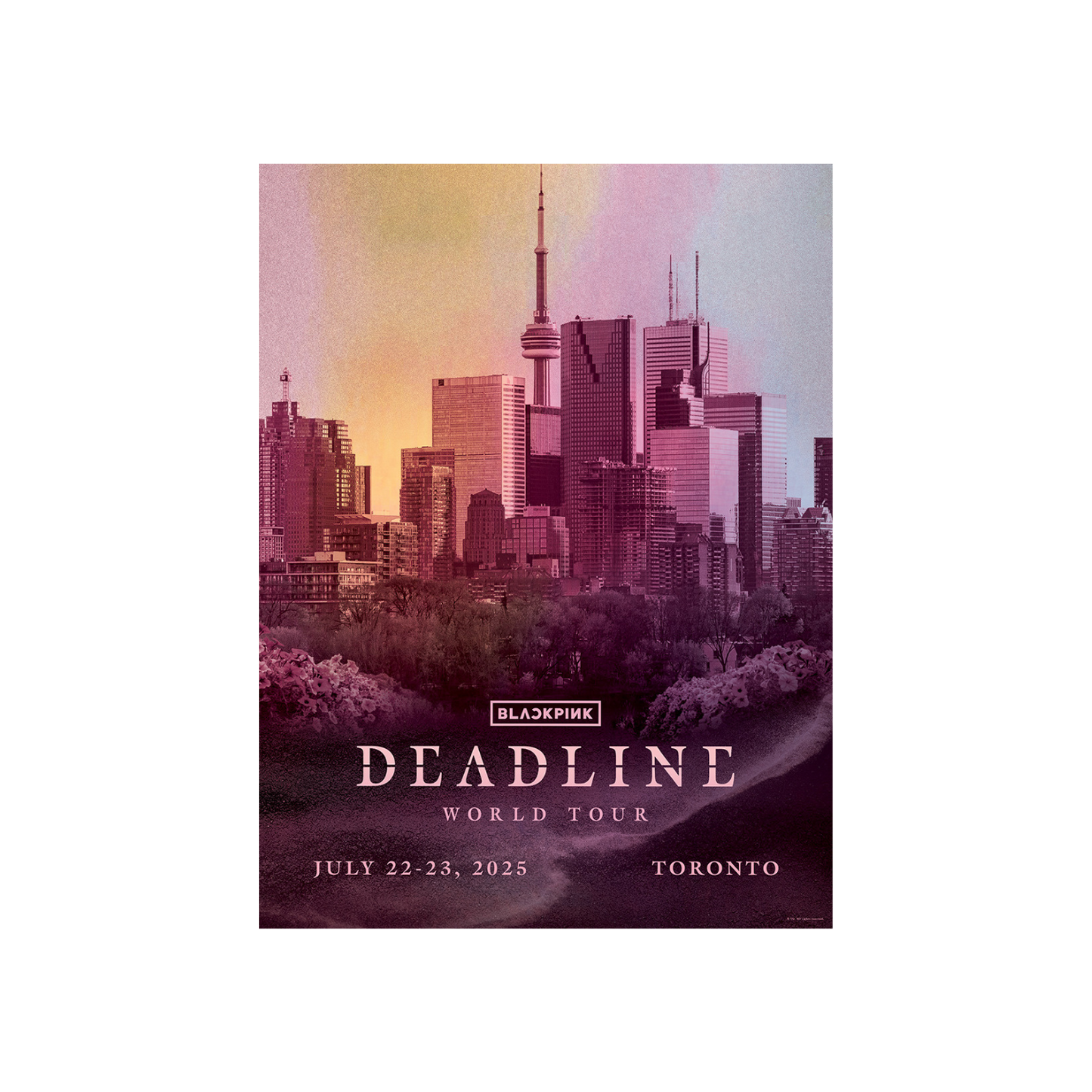 BLACKPINK Exclusive Poster_Toronto