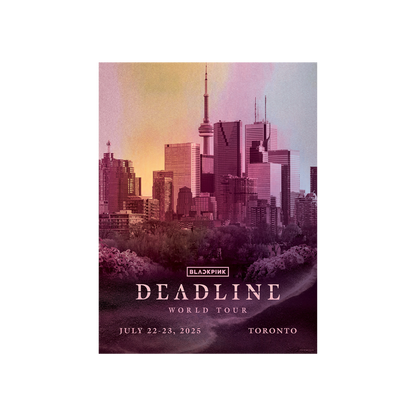 BLACKPINK Exclusive Poster_Toronto