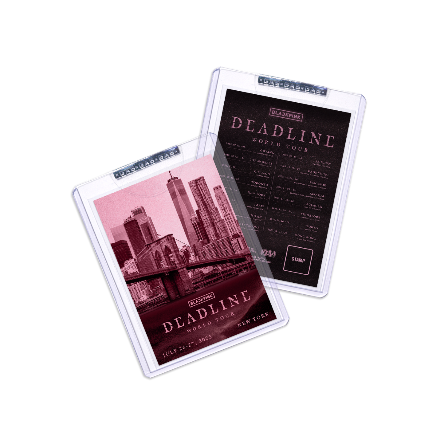 BLACKPINK Exclusive Trading Card_NYC