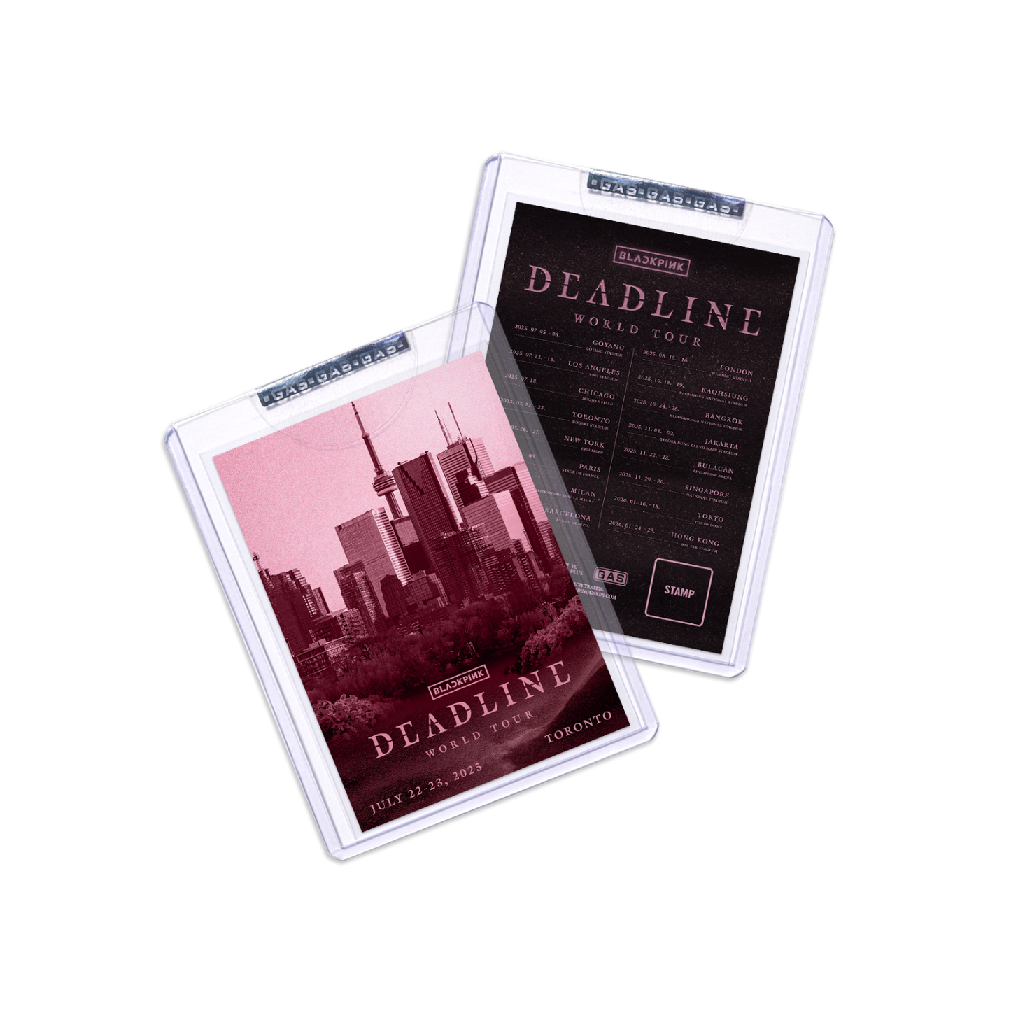 BLACKPINK Exclusive Trading Card_Toronto