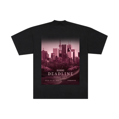 BLACKPINK Exclusive City Tee Toronto Black