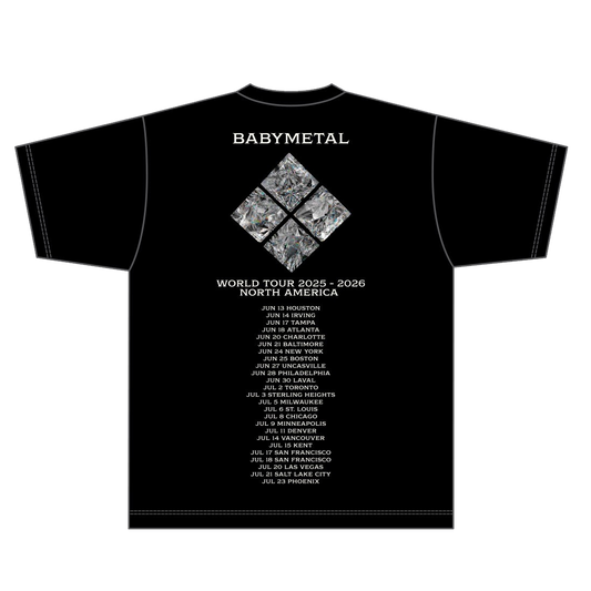 GLASS FOXES 2025 TOUR TEE