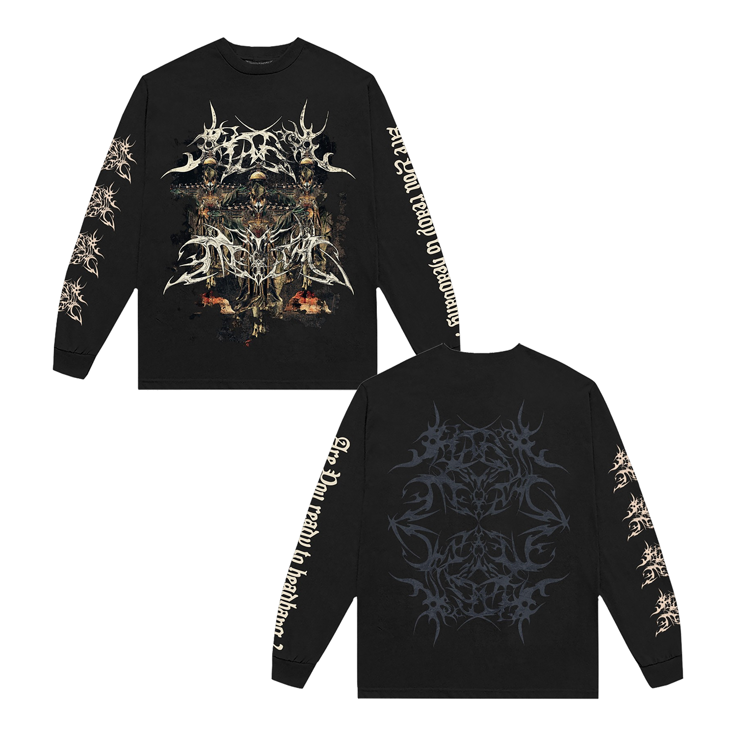 BABYMETAL - HEADBANG LONG SLEEVE TEE – Merch Traffic Superstore