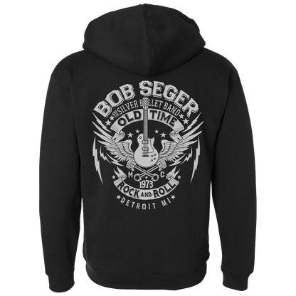 Old Time Rock and Roll Sherpa Zip Hoodie