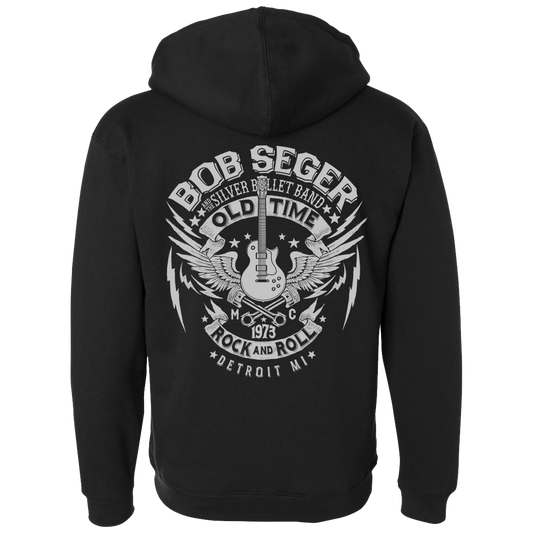 Old Time Rock and Roll Sherpa Zip Hoodie