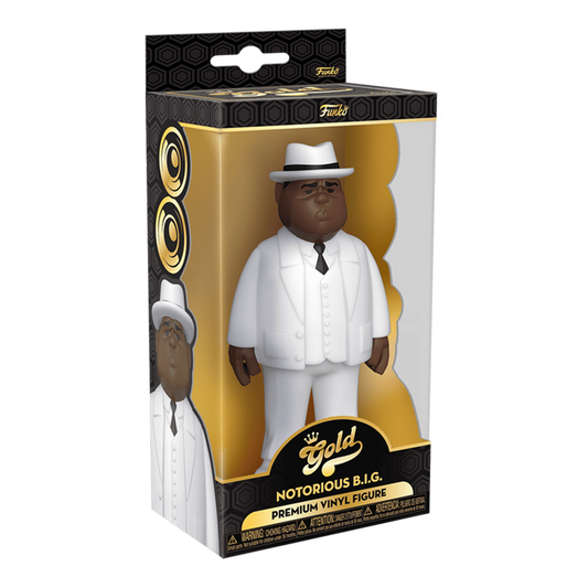 Funko Pop! Vinyl Gold 5": The Notorious B.I.G. - White Suit