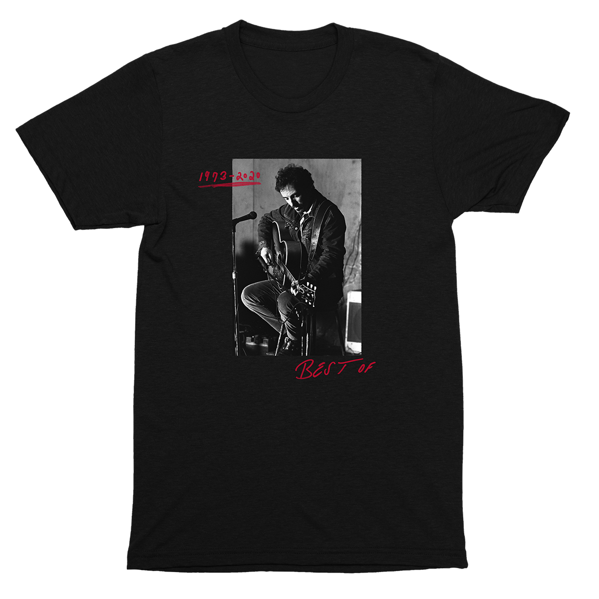Best Of Bruce Springsteen Black Tee