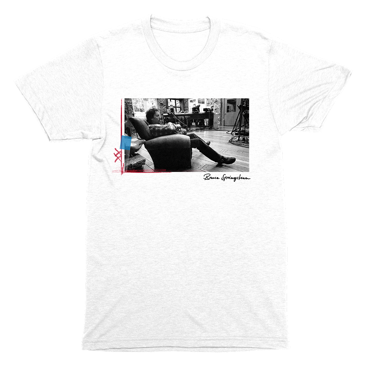 Best Of Bruce Springsteen White Tee
