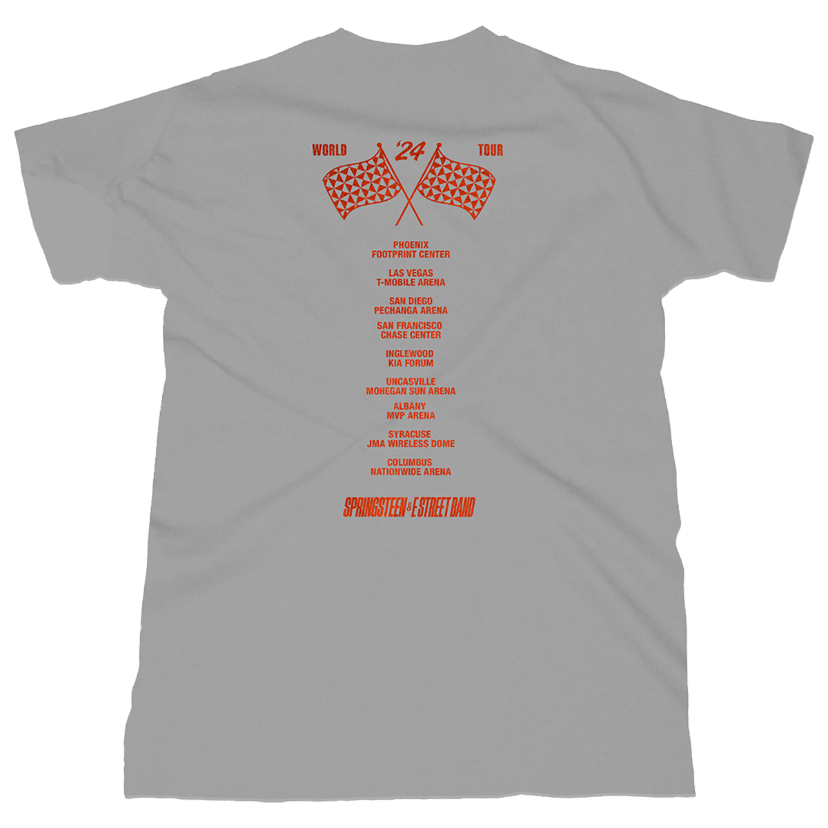 Springsteen & The E Street Band 2024 World Tour Photo Tee