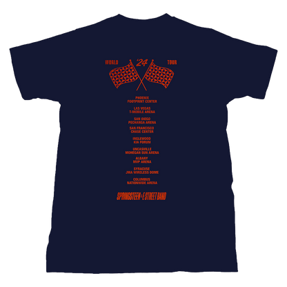 Springsteen & The E Street Band 2024 World Tour Guitar Tee