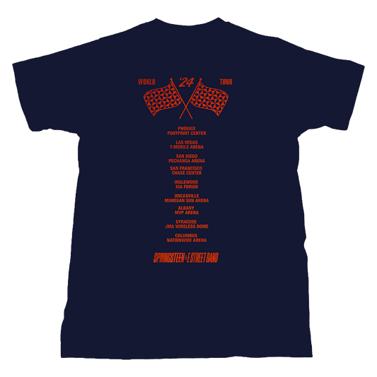 Springsteen & The E Street Band 2024 World Tour Guitar Tee