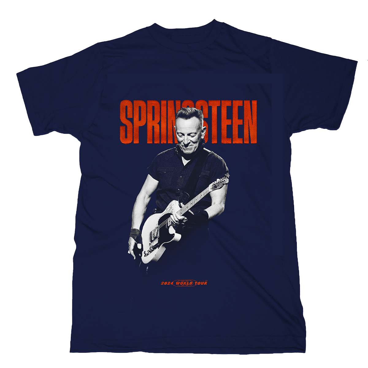 Springsteen & The E Street Band 2024 World Tour Guitar Tee