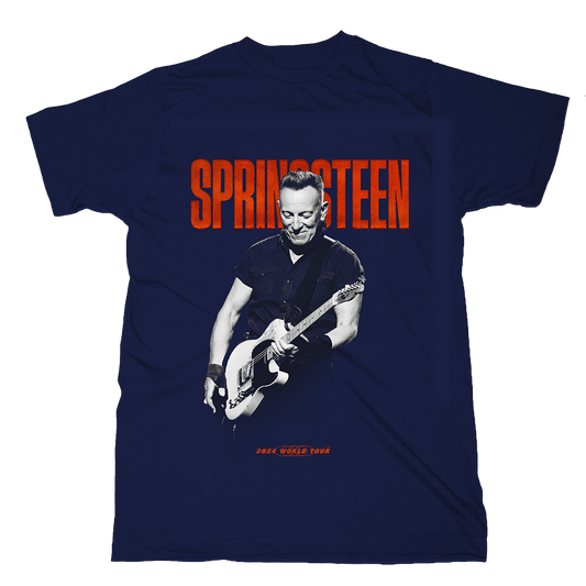 Springsteen & The E Street Band 2024 World Tour Guitar Tee