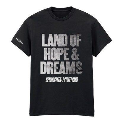 Springsteen & The E Street Band 2025 Land Of Hope & Dreams Tour Tee