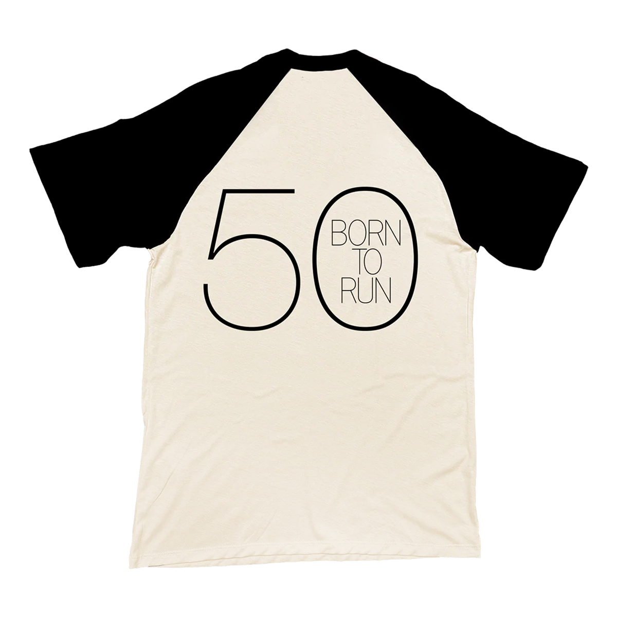 Born To Run 50th Anniversary Raglan Tee