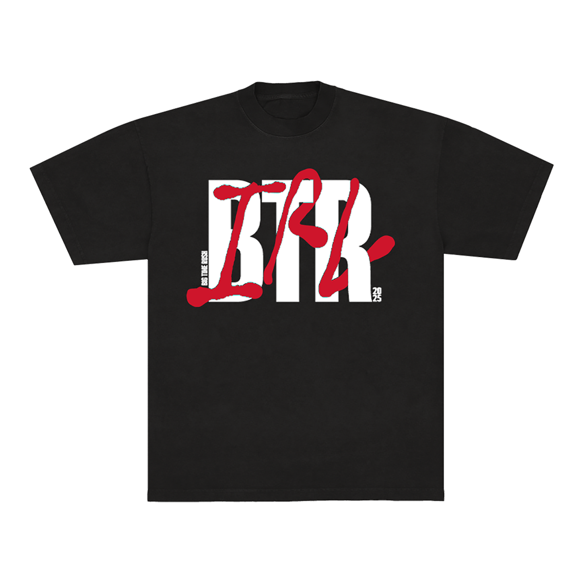 BTR In Real Life Worldwide 2025 Tour Tee - Black